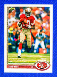 Jerry Rice #57 (1991 Upper Deck) Football Card, San ...