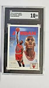 SGC 10 Michael Jordan 1992-93 Upper Deck #75 Hall of Fame Chicago Bulls | eBay