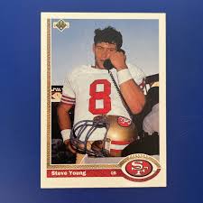 1991 Upper Deck Steve Young #101 San Francisco 49ers ...