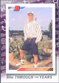 2021 Topps Series 1 Through The Years #TTY-26 Chipper Jones ...