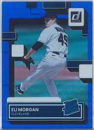 2022 Panini Donruss Baseball Eli Morgan Rated Rookie Holo ...