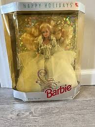 VINTAGE 90's Barbie Happy Holidays Special Edition 1992 in ...