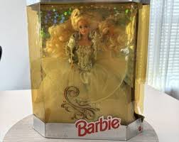 Vintage Happy Holidays Special Edition Mattel Silver Dress ...