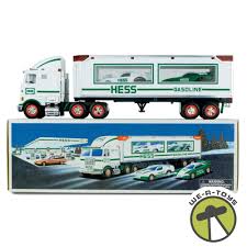 Hess 1997 Toy Truck with 2 Racers and Cars - Walmart.com