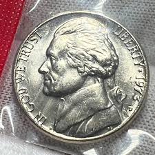 1973 P&D Jefferson Nickels BU in Mint Cello receive the two ...