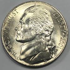 2001-D Jefferson Five Cent Coin - Uncirculated | eBay