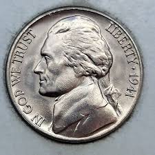 1941 D Denver Mint Jefferson Nickel From OBW 54710 | eBay