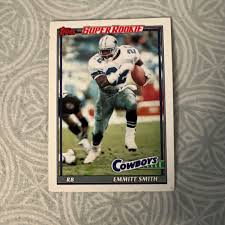 Topps Emmitt Smith Rookie Card