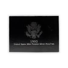 1993 Premier Silver Proof Set - 5 Coins | CoinsTV