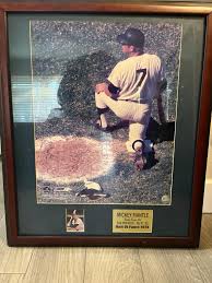 Mickey mantle signed hall of fame 1974 triple | Mercari