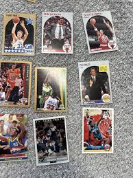 Basketball Card Lot Michael Jordan Larry Bird Scottie Pippen ...