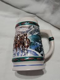 1993 Budweiser Holiday Stein Collection Special Delivery Nora Koerber | eBay
