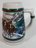 1993 Budweiser Holiday Stein Collection Special Delivery Ceramic Beer – Treasure Valley Antiques & Collectibles