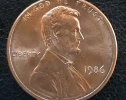 1986 No Mint Mark Lincoln Memorial Penny With Errors - Etsy