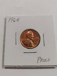1964 GEM PROOF Lincoln Memorial Cent Final Year Philadelphia ...