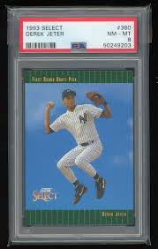 1993 Select #360 Derek Jeter PSA 8 | eBay