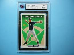 1993 TOPPS MLB BASEBALL CARD #98 DEREK JETER ROOKIE RC KSA 9 MINT SHARP+ '93 GL | eBay