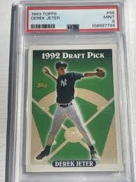 1993 Topps Derek Jeter Rookie RC #98 PSA 9 MINT HOF New York Yankees | eBay