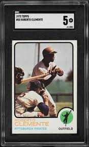 1973 Topps Roberto Clemente #50 SGC 5 EX on Fanatics Collect