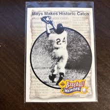 1993 Upper Deck #47 Willie Mays Baseball Heroes: - Makes Historic Catch | eBay