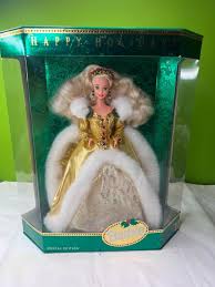 Vintage Happy Holiday Barbie Doll 1994 Christmas Special ...