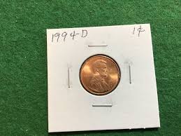 1994-D - Lincoln Memorial Cent Penny - No 8509 - in a ...