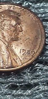 1989 Lincoln Memorial Penny. No Mint Mark. Letters On Rim Error Coin. | eBay