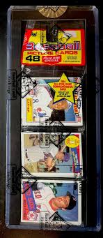 1985 Topps Baseball Rack Pack BBCE Roger Clemens RC & 2x All ...