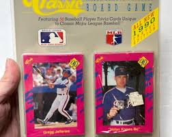 1990 Classic Major League Baseball Board Game Travel ...