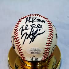 Boston Red Sox 11 Player Signed Baseball w/ JSA LOA | LR ...