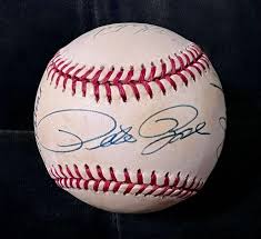 3000 Hit Club Signed (12) Baseball. Mays, Aaron, Rose ...