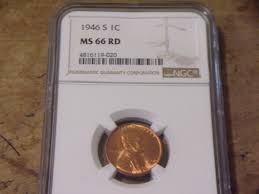 NGC MS66 1946 S Lincoln Wheat Penny - Etsy