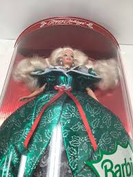 Barbie: 1995 Happy Holidays Barbie 14" Doll (14123) Christmas Is Coming! | eBay