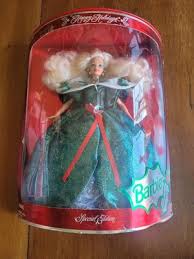 Mattel Happy Holidays Barbie Doll Special Edition 1995 T6104 for sale online | eBay UK