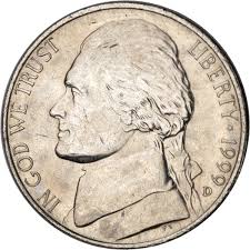 1999-D Jefferson Nickel MS60 | Littleton Coin Company