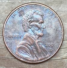 LEATHER” 2001 Lincoln Memorial Penny/ Errors/Rare/UNIQUE ...