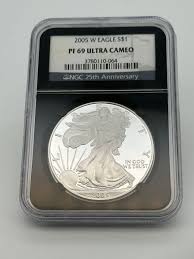 2005 - W SILVER EAGLE NGC PR69 ULTRA CAMEO | eBay