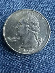 1995 P Washington Quarter ERROR RARE "In COD We Trust" | eBay