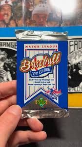 1991 Upper Deck Baseball #baseballcards #packopening ...