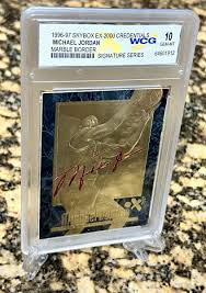 MICHAEL JORDAN SIGNATURE & KOBE BRYANT Graded GEM-MT 10 23 KT GOLD ROOKIE LOT | eBay