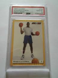 1993 Classic Draft Picks Shaquille O'Neal Shaq #104 PSA 10 ...