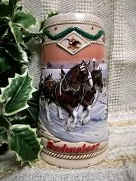 Budweiser Stein "american Homestead" 1996 - Etsy