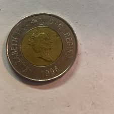 1996 Canadian 2 Dollar Coin Queen Elizabeth II & Polar Bear ...