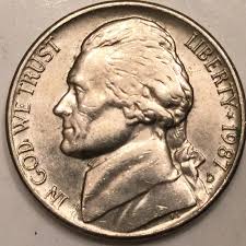 1987 D Jefferson Nickel - Etsy