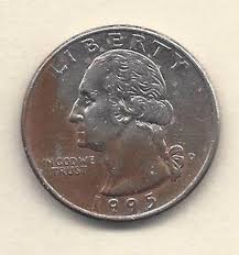 1995 D Quarter - Error Bronze on Front and Back - Etsy