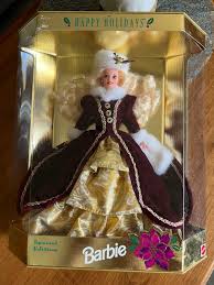 Mattel 15646 Christmas Barbie Happy Holidays 1996 Special Edition.