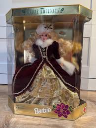 Vintage 1996 Happy Holidays Special Edition Barbie- Unopened Original Box and Near Mint Condition - Etsy