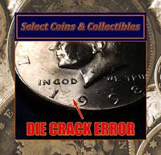 1998-P Kennedy Half Dollar 50C with Massive Obverse Die ...