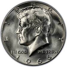 Buy 1966 Kennedy Half Dollar Roll Online - Buy 1966 Kennedy