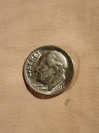 1984 P Roosevelt Dime Multiple Errors. Date Filled In. 'We ...